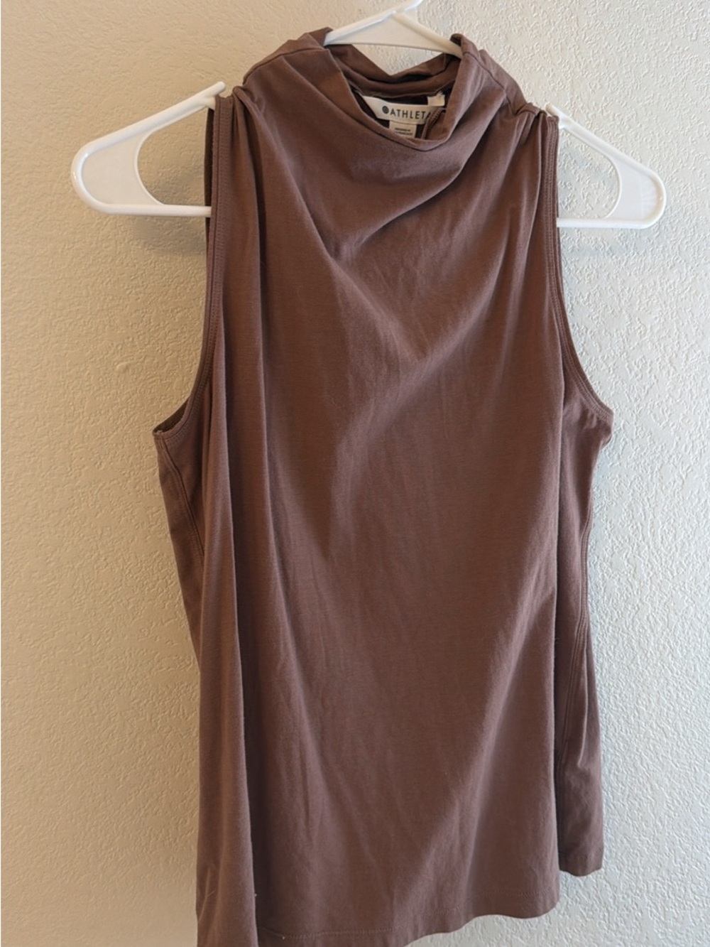 Athleta Sleeveless Mock Neck Outbound Tank Top size XS